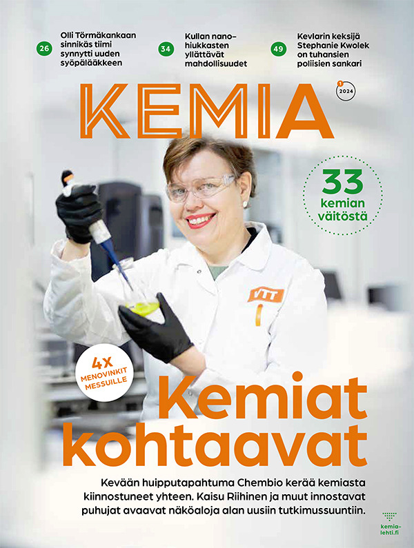 Kansikuva Kemia-lehti 2024