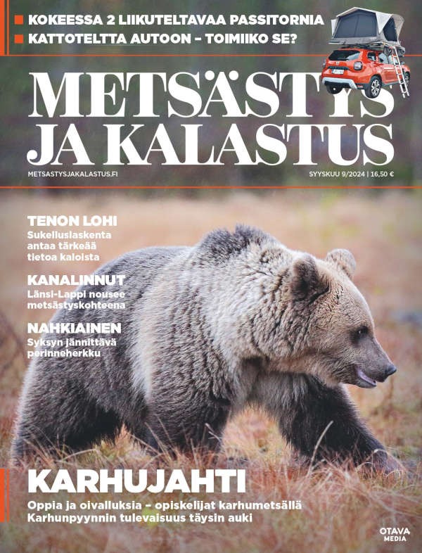 Kansikuva Metsästys ja Kalastus 2025