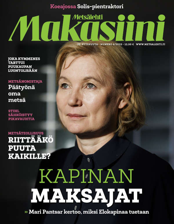 Kansikuva Metsälehti Makasiini 2024