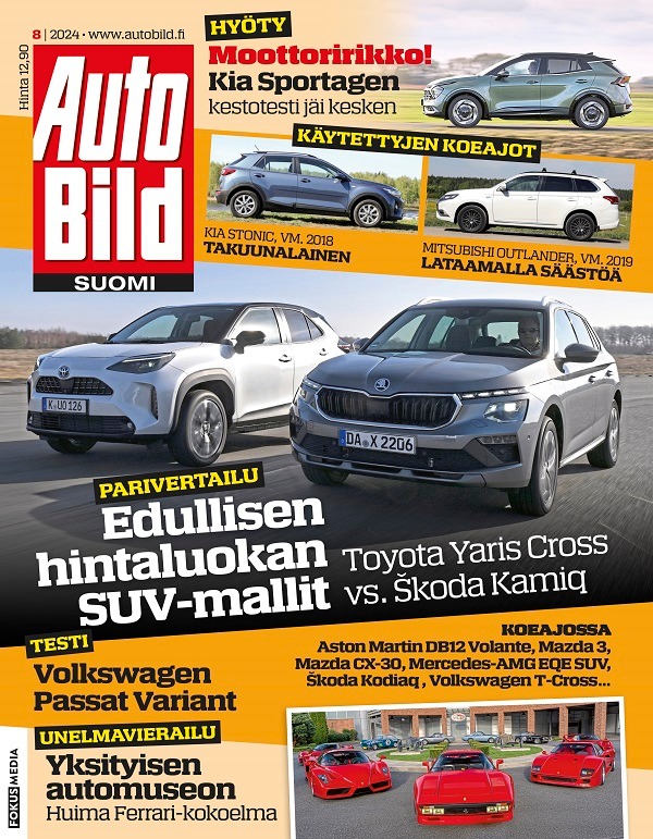 Kansikuva Auto Bild Suomi 2024