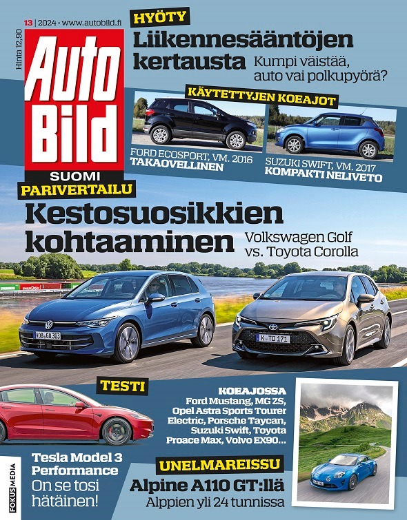 Kansikuva Auto Bild Suomi 2024