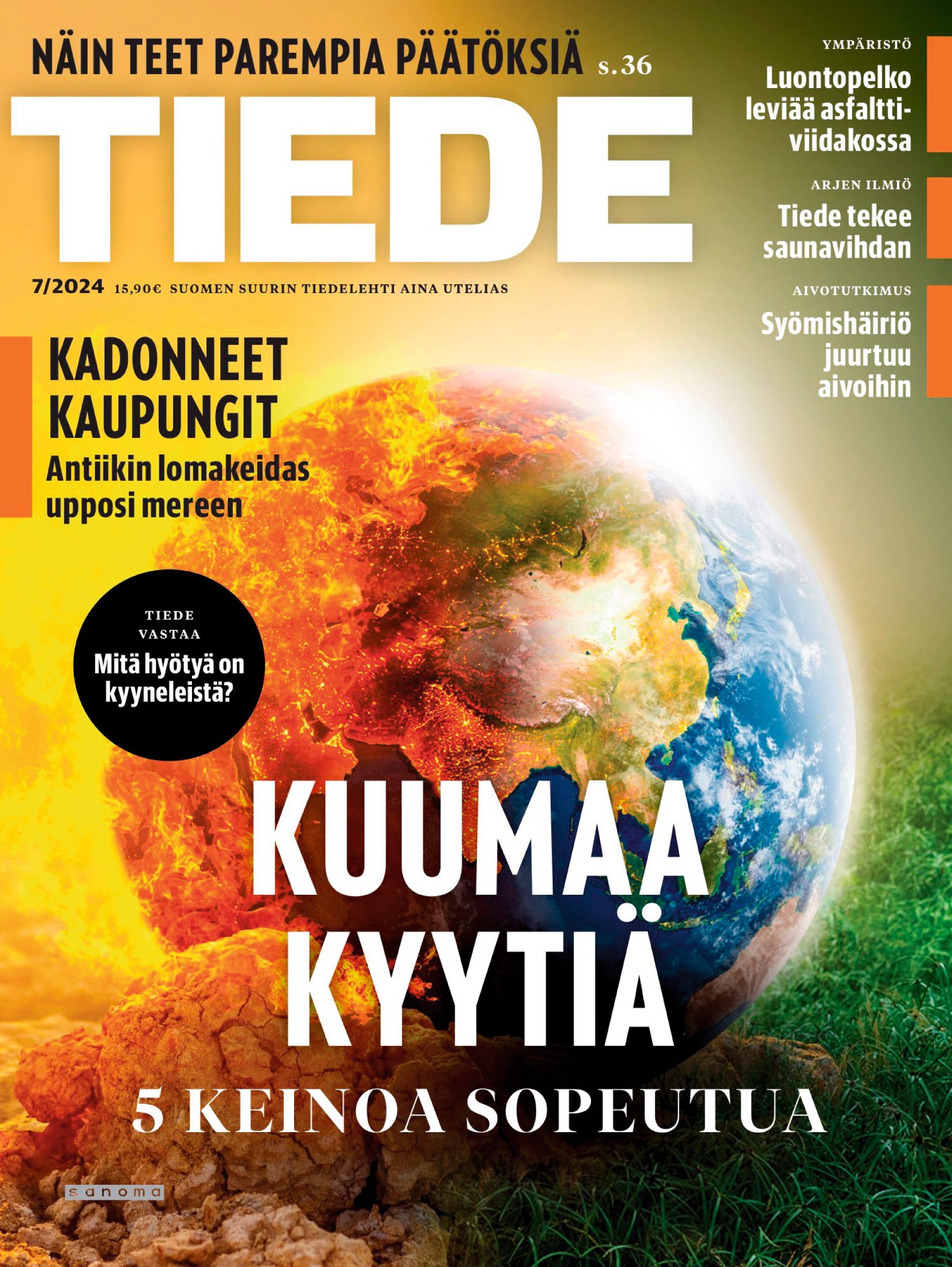 Kansikuva Tiede 2025